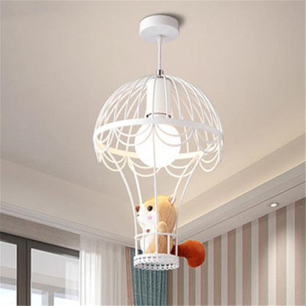 

pendant lamps balloon shape nordic style lamping children's room lamp cartoon creative bedroom chandelier led bulbs metal