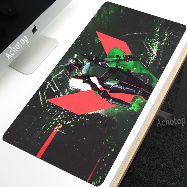

mouse pads & wrist rests valorant phoenix viper jesova large pad pc computer mat keyboards locking edge rubber