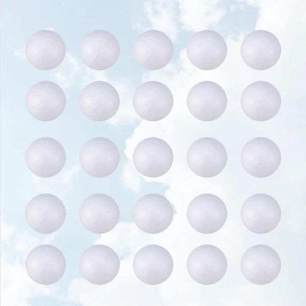 

party decoration 200pcs wedding modeling craft polystyrene balls round spheres diy stuff white (2cm)