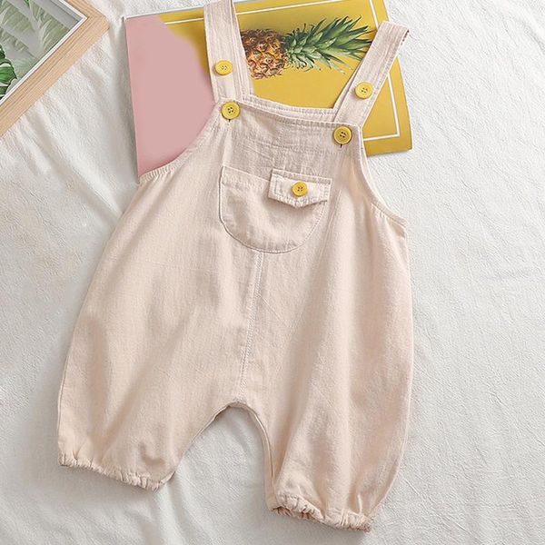 

children's overalls boys and girls summer shorts 2021 korean style fashion casual baby pants kids clothes jumpsuits, Blue