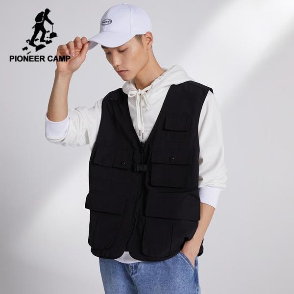 

men's vests xjk023054, Black;white