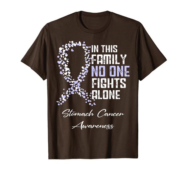 

In This Family No One Fights Alone T Shirt Stomach Cancer, Mainly pictures
