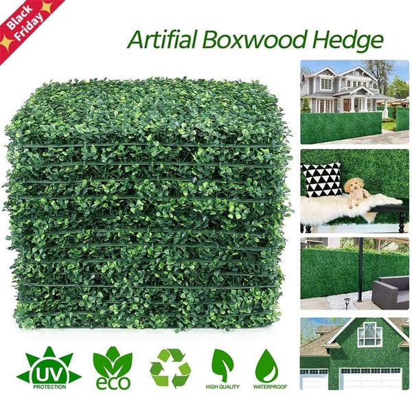 

40x60cm artificial grass plant lawn panels wall fence home garden backdrop decor jardin cesped exterior decorative flowers & wreaths