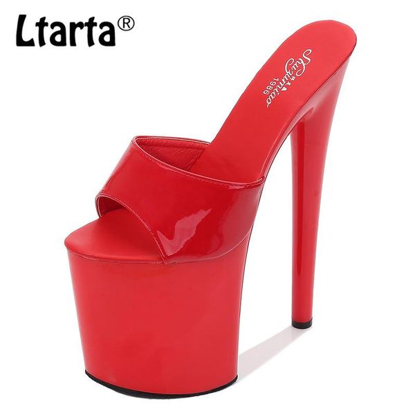 

lacquer leather platform pumps high heels waterproof super sandals women's summer lfd, Black