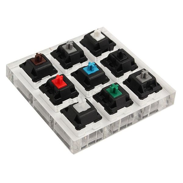 

acrylic keyboard tester plastic keycap sampler for cherry mx switches keyboards