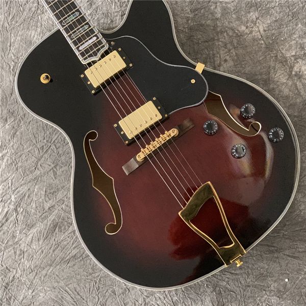 

hollow out single swing jazz electric guitar, new product launch