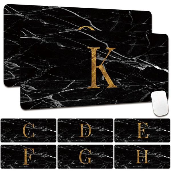 

mouse pads & wrist rests portable home office game pad resting surface protective dining desk writing mat pu leather waterproof laptop