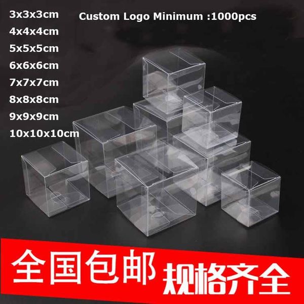 

gift wrap 1lot=20pcs wholesale clear pvc box packing wedding/christmas favor chocolate candy apple event transparent box/case