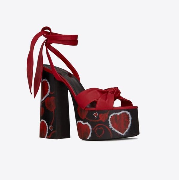 

bow platform sandals women ankle strap sandalia feminina high heels sandalias mujer 2021 catwalk ladies shoes zapatos de, Black