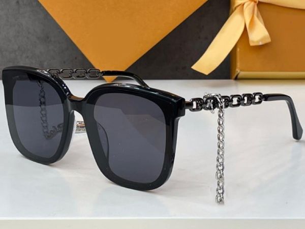 

sunglasses for women men summer style 1558 anti-ultraviolet retro plate full frame fashion eyeglasses send chain random box, White;black
