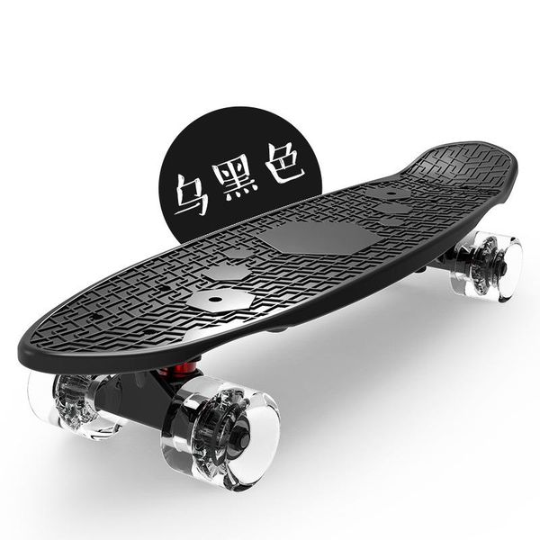 

kids skates beginner professional maple skateboard plastic short land surfboard deskorolka sports equipment bi50sb skateboarding