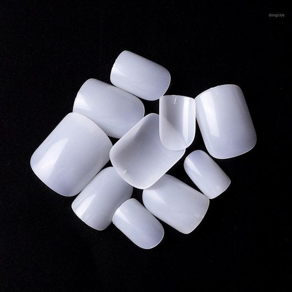 

fake nails for diy art tool short square transparent acrylic nail tips care accessories false1, Red;gold