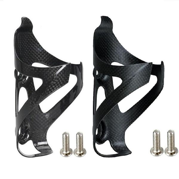 

lightweight bicycle bottle holder full 3k carbon road bike water cage mount mtb cycling cup accessories bottles & cages