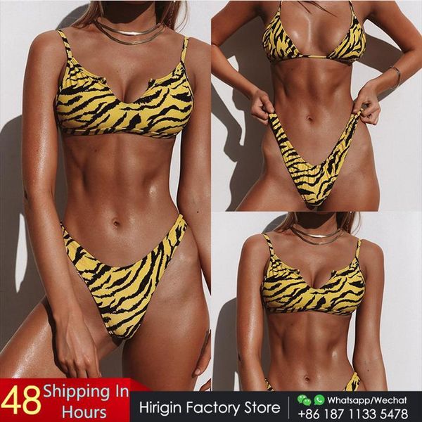 

2 style leopard printed womens swimwears thong bikini women push up padded swimsuit summer bathing suit biquini, White;black