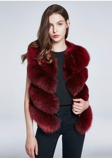 

women's fur & faux fashion short coat autumn winter style warm 1 - 9 pieces, Black