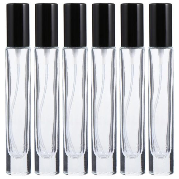 

storage bottles & jars 6pcs 10ml empty perfume bottle refillable dispenser sprayer