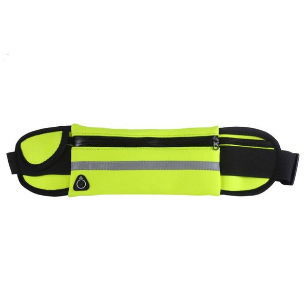 

outdoor bags fashion waist packs sports waterproof belt multi-function bag zipper messenger pouch run chest