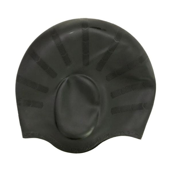 

swimming caps silicone cap ear men women universal waterproof