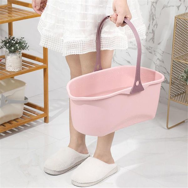 

buckets mop bucket camping wash with handle floor cleaning fishing car household tool for washing accessory