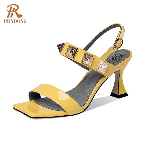 

sandals women 2021 narrow band thick high heels back strap females shoes woman elegant dress party ladies summer, Black