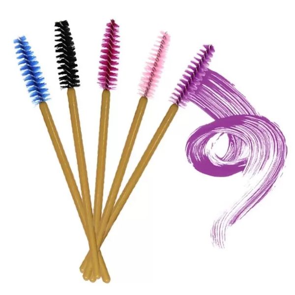 

beauty tools makeup brushes disposable eyelash brush color eyelashes roll can be assembled tube assembly ash eyebrow comb grafting tool supe