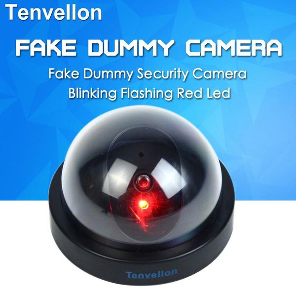 

cameras fake camera dome simulation security cctv surveillance with flash blinking led dummy camaras de seguridad