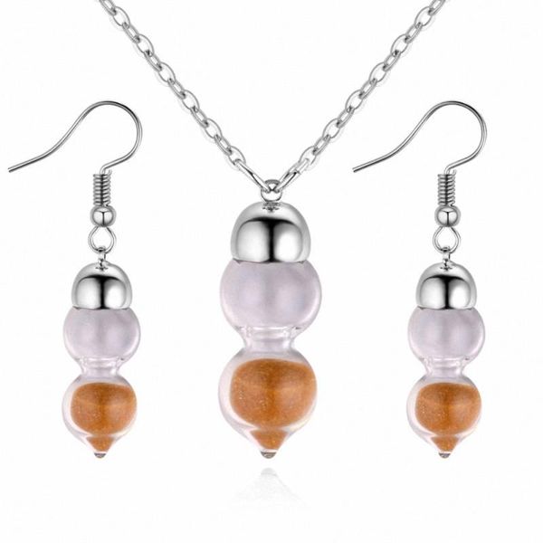 

earrings & necklace sale real brand tongkwok austrian zirconia white gold color fashion flower jewelry set for women valentine's gift 1, Silver
