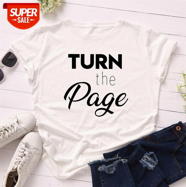 

women's loose round neck short-sleeved cotton t-shirt t81 #gp0u, White