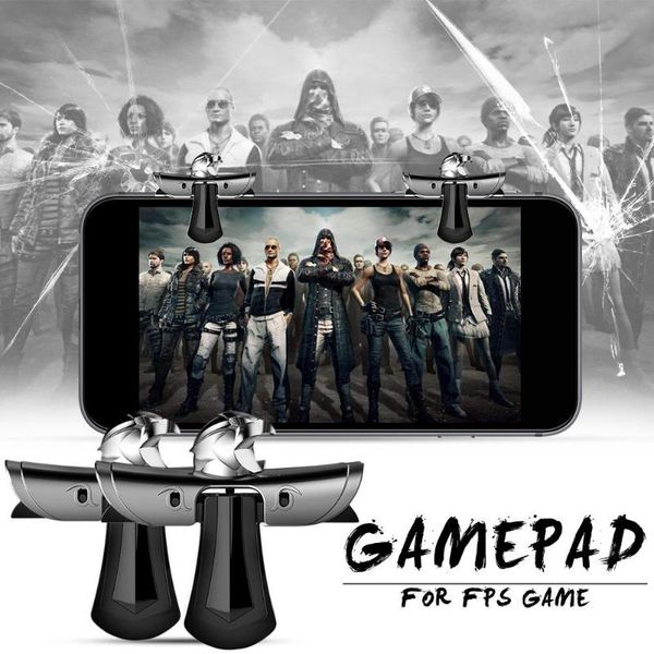 

game controllers & joysticks gaming trigger joystick mobile phone plug-in shortcut button compatible with 4-6.5 inch drop