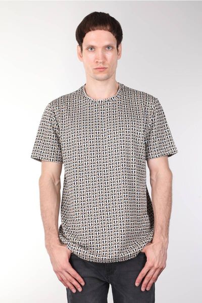 

men's t-shirts crew neck pattern thick mens t-shirt, White;black
