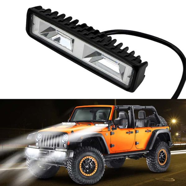 Universelle Fahrzeugbeleuchtung, LED-Scheinwerfer für Auto, Motorrad, LKW, Boot, Sattelzug, Offroad-Arbeitslicht, 36 W, Arbeitsscheinwerfer