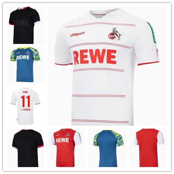 

fc koln soccer jersey 21 22 home away black white red green third 2021 2022 football shiirts camiseta de futbol koln, Black;yellow