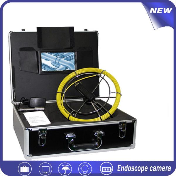

pipeline 7inch screen snake pipe wall sewer industrial inspection system ip cameras