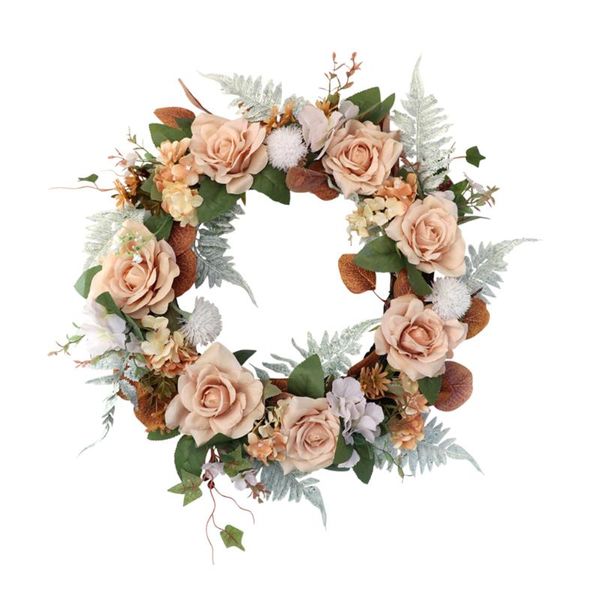 

decorative flowers & wreaths 1pc simulation wreath door hanging decoration )