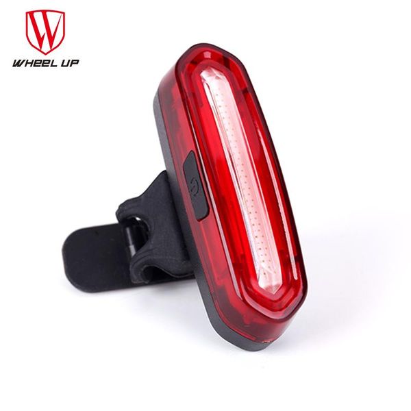 

wheel up 2021 bicycle bike tail-lamp light taillight waterproof riding rear led usb mountain cycling lights