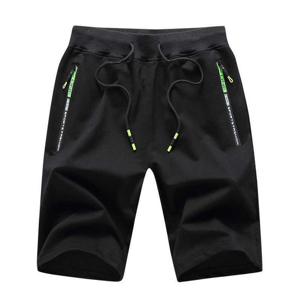 

male sweatpants quick dry beach shorts men's summer casual shorts knitted s large sports beach 210714, White;black