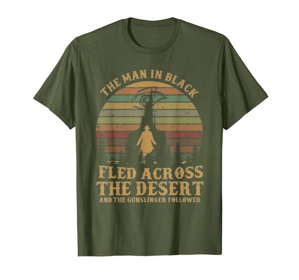 

Man In Black Fled Across Desert And The Gunslinger T Shirt, Mainly pictures