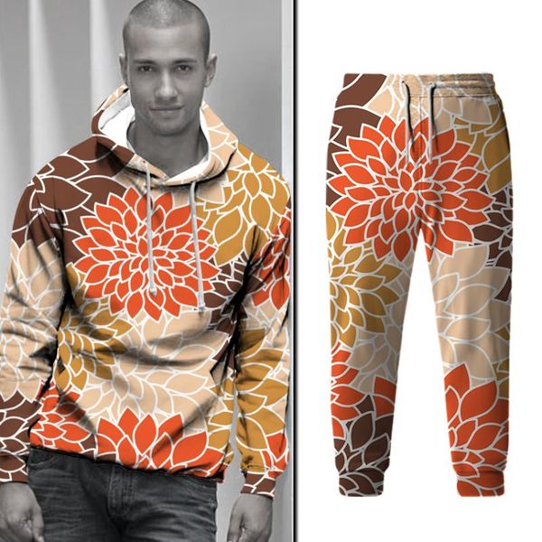 

jogging clothing autumn and winter men's sports leisure suit hoodie + pants 2 pieces of hooded sweater, Black;red