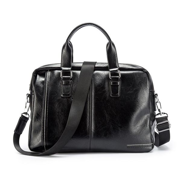 

men's fashion briefcase business computer casual messenger bags