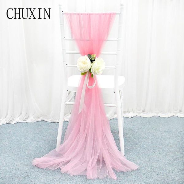 

decorative flowers & wreaths wedding props chair back yarn curtain simulation flower decoration creative diy crafts pography background 2021