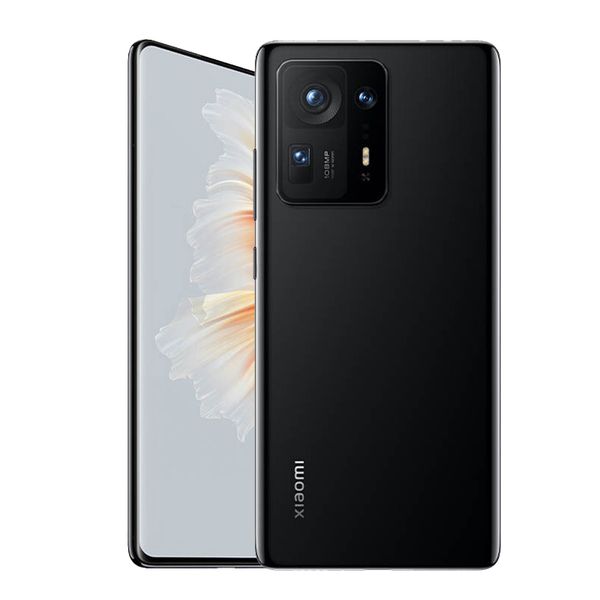 Xiaomi Origianl mi mix 4 5g telefone celular 12 GB de RAM 256 GB 512 GB ROM Snapdragon 888+ 108,0mp NFC 4500mAh cerâmica Android 6.67 