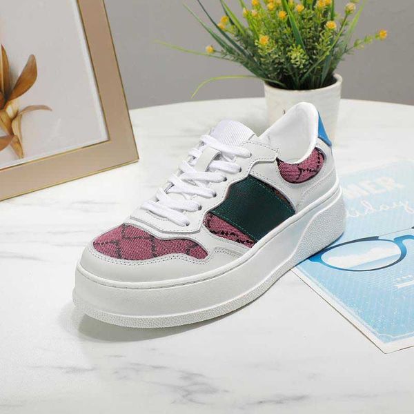 

r couple trainers runners shoe sneaker 2021 women chunky b series casual sports shoes men letters print embossed sneakers box size 35-46, Black