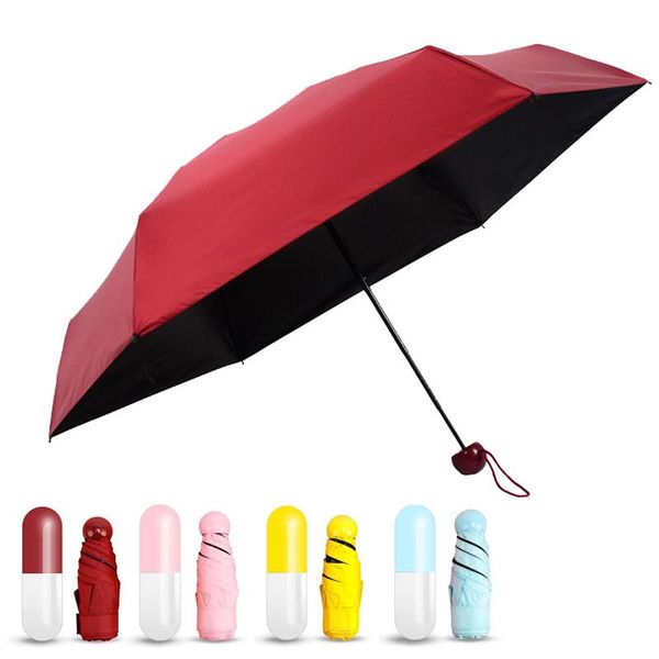 

umbrellas anti-uv protection mini umbrella windproof folding rain pocket for women&children