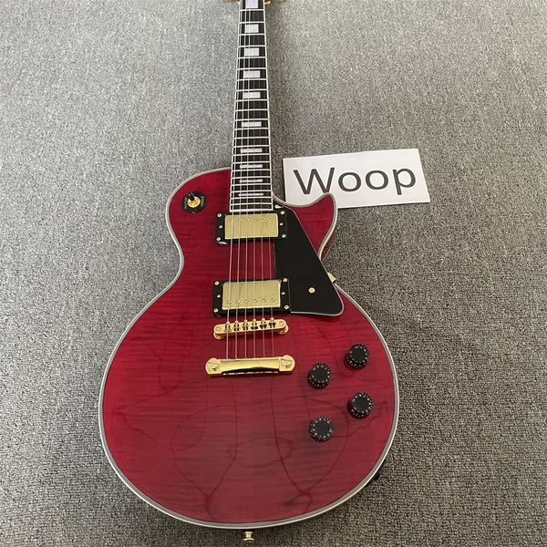

classic custom shop 58 wine red lp electric guitar,mahogany solid body guitarra