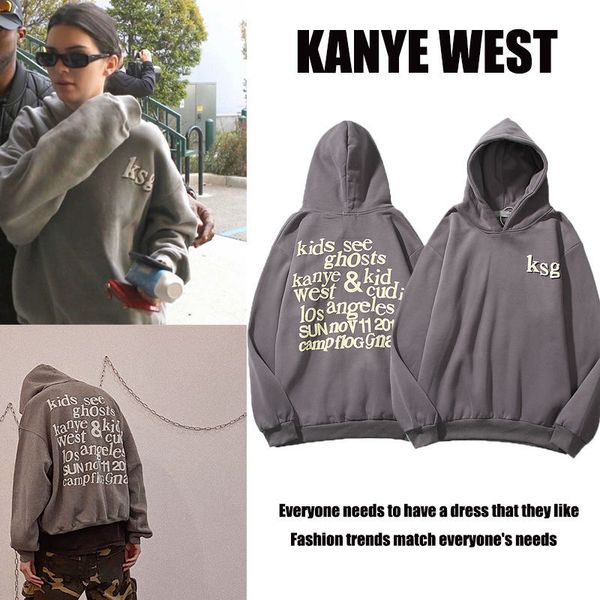 

same style sweater men and women korean loose hooded jacket autumn, Black