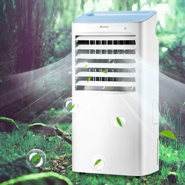 

electric fans gree air conditioning cooling fan small single conditioner dormitory floor remote control water