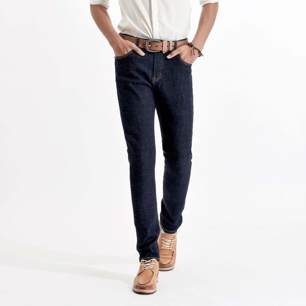 

men's jeans in spring and autumn, Blue