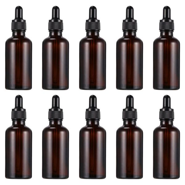 

storage bottles & jars 10 pcs dropper travel essential oil refillable sub
