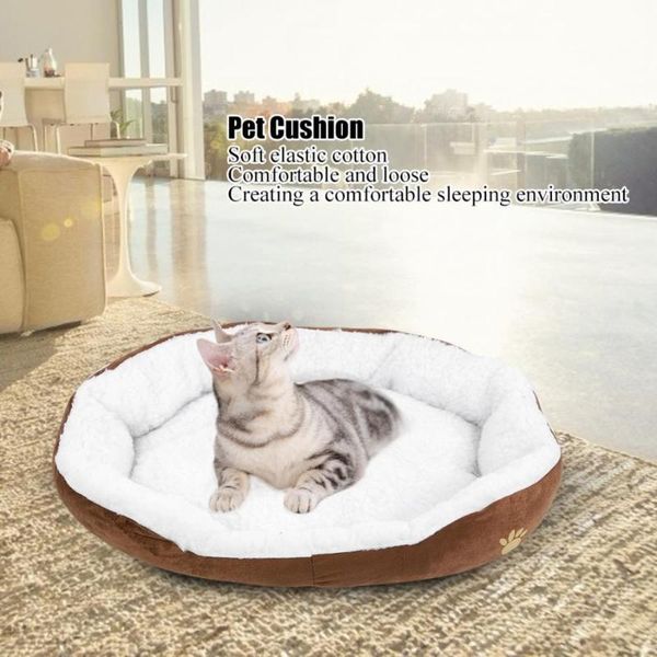 

pet house bed plush detachable and washable mat pad cushion for cats dogs winter dog kennels & pens