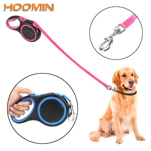

automatic extending for large dogs nylon dog leash rope big walking leads long strong pet 3m/5m/8m retractable collars & leashes